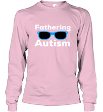 Load image into Gallery viewer, Fathering Autism Shades Long Sleeve T-Shirt