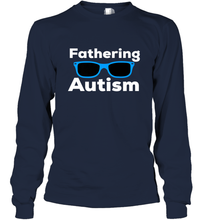 Load image into Gallery viewer, Fathering Autism Shades Long Sleeve T-Shirt