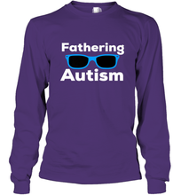 Load image into Gallery viewer, Fathering Autism Shades Long Sleeve T-Shirt