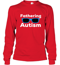 Load image into Gallery viewer, Fathering Autism Shades Long Sleeve T-Shirt