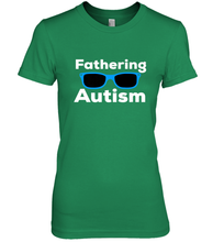 Load image into Gallery viewer, Fathering Autism Shades Women's Premium T-Shirt