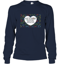 Load image into Gallery viewer, Autism Support Educate Advocate Autism Awareness T shirt Long Sleeve T-Shirt
