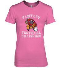Load image into Gallery viewer, Fantasy Football Champion Winner League Draft Team Women's Premium T-Shirt