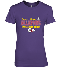 Load image into Gallery viewer, NFL super bowl Kansas City Chiefs champions Women's Premium T-Shirt