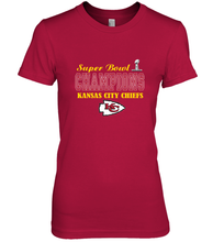 Load image into Gallery viewer, NFL super bowl Kansas City Chiefs champions Women's Premium T-Shirt