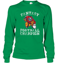 Load image into Gallery viewer, Fantasy Football Champion Winner League Draft Team Long Sleeve T-Shirt
