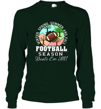 Load image into Gallery viewer, Funny Football Season Year Round Gift for Coach and Team Long Sleeve T-Shirt