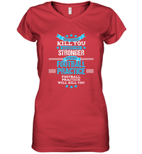 Load image into Gallery viewer, Funny Football Coach Team Gift Women's V-Neck T-Shirt
