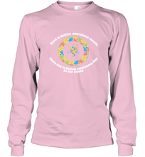 Load image into Gallery viewer, April is autism awareness month , Every day is Autism awareness day in our home AutismT shirt Long Sleeve T-Shirt