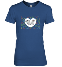 Load image into Gallery viewer, Autism Support Educate Advocate Autism Awareness T shirt Women's Premium T-Shirt