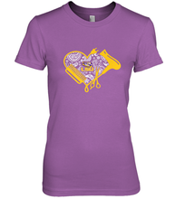 Load image into Gallery viewer, LSU Tigers Hairstyle Beautician Like Football Women's Premium T-Shirt