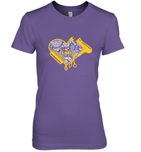 Load image into Gallery viewer, LSU Tigers Hairstyle Beautician Like Football Women's Premium T-Shirt