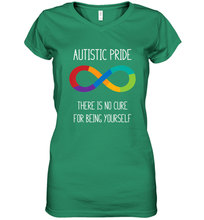 Load image into Gallery viewer, Autism Infinity Symbol Neurodiversity Women's V-Neck T-Shirt