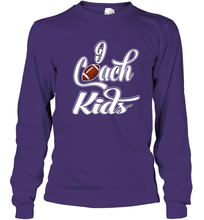 Load image into Gallery viewer, I Coach Kids Football Team Game Family Players Long Sleeve T-Shirt