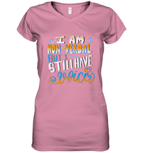 Load image into Gallery viewer, Special Needs NonVerbal Autism Awesome Women's V-Neck T-Shirt