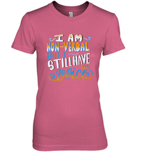 Load image into Gallery viewer, Special Needs NonVerbal Autism Awesome Women's Premium T-Shirt