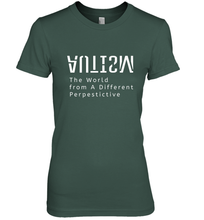 Load image into Gallery viewer, Autism Different Perspective Autism Awareness Women's Premium T-Shirt