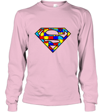 Load image into Gallery viewer, Autism Superhero Long Sleeve T-Shirt