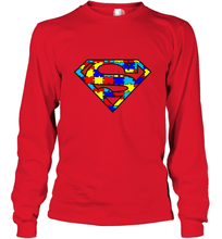 Load image into Gallery viewer, Autism Superhero Long Sleeve T-Shirt