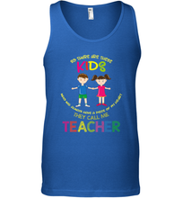 Load image into Gallery viewer, They Call Me Teacher School Kids Fun Appreciation Men's Tank Top
