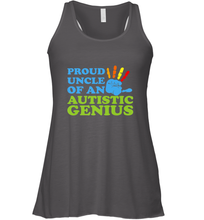 Load image into Gallery viewer, Autism Awareness Shirts Uncle Awareness Month Women's Racerback Tank
