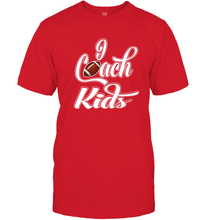 Load image into Gallery viewer, I Coach Kids Football Team Game Family Players Men's T-Shirt
