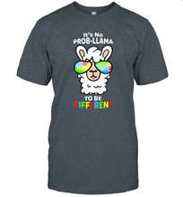 Load image into Gallery viewer, It's No Prob llama To Be Different Shirt _ Autism Gift Men's T-Shirt
