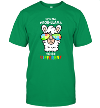 Load image into Gallery viewer, It's No Prob llama To Be Different Shirt _ Autism Gift Men's T-Shirt
