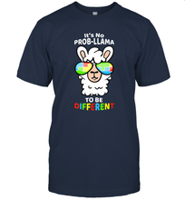 Load image into Gallery viewer, It's No Prob llama To Be Different Shirt _ Autism Gift Men's T-Shirt
