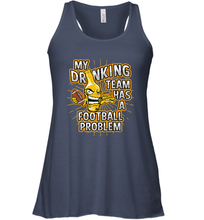Load image into Gallery viewer, My Drinking Team Has A Football Problem Women's Racerback Tank

