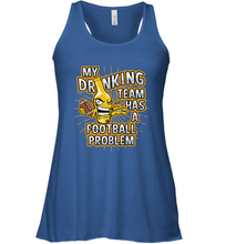 Load image into Gallery viewer, My Drinking Team Has A Football Problem Women's Racerback Tank
