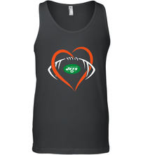 Load image into Gallery viewer, NFL New York Jets Heart Love Football Men's Tank Top
