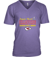 Load image into Gallery viewer, NFL super bowl Kansas City Chiefs champions Men's V-Neck
