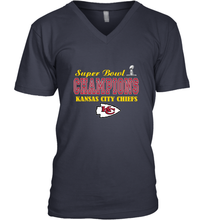 Load image into Gallery viewer, NFL super bowl Kansas City Chiefs champions Men's V-Neck
