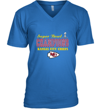 Load image into Gallery viewer, NFL super bowl Kansas City Chiefs champions Men's V-Neck
