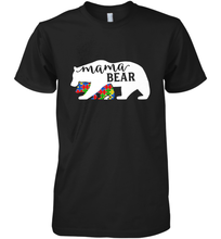 Load image into Gallery viewer, Mama Bear Autism t shirt Autism Awareness Month Men's Premium T-Shirt

