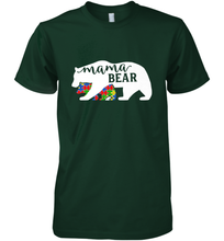 Load image into Gallery viewer, Mama Bear Autism t shirt Autism Awareness Month Men's Premium T-Shirt
