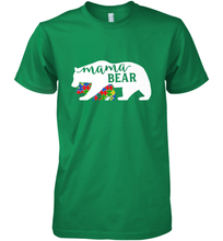 Load image into Gallery viewer, Mama Bear Autism t shirt Autism Awareness Month Men's Premium T-Shirt
