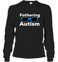 Load image into Gallery viewer, Fathering Autism Shades Long Sleeve T-Shirt
