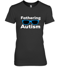 Load image into Gallery viewer, Fathering Autism Shades Women's Premium T-Shirt
