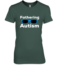 Load image into Gallery viewer, Fathering Autism Shades Women's Premium T-Shirt
