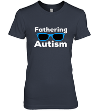 Load image into Gallery viewer, Fathering Autism Shades Women's Premium T-Shirt
