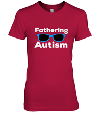 Load image into Gallery viewer, Fathering Autism Shades Women's Premium T-Shirt

