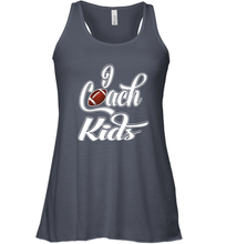 Load image into Gallery viewer, I Coach Kids Football Team Game Family Players Women's Racerback Tank
