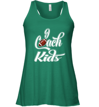 Load image into Gallery viewer, I Coach Kids Football Team Game Family Players Women's Racerback Tank
