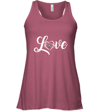 Load image into Gallery viewer, Stetson Hatters Love Heart  Football  Team Premium Women's Racerback Tank
