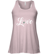 Load image into Gallery viewer, Stetson Hatters Love Heart  Football  Team Premium Women's Racerback Tank
