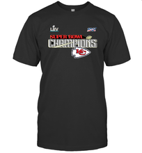 Load image into Gallery viewer, Youth Kansas City Chiefs NFL Pro Line by Fanatics Super Bowl LIV Champions Trophy Men's T-Shirt
