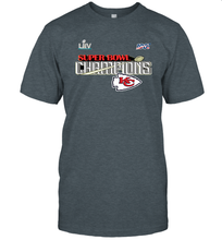 Load image into Gallery viewer, Youth Kansas City Chiefs NFL Pro Line by Fanatics Super Bowl LIV Champions Trophy Men's T-Shirt
