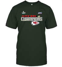 Load image into Gallery viewer, Youth Kansas City Chiefs NFL Pro Line by Fanatics Super Bowl LIV Champions Trophy Men's T-Shirt
